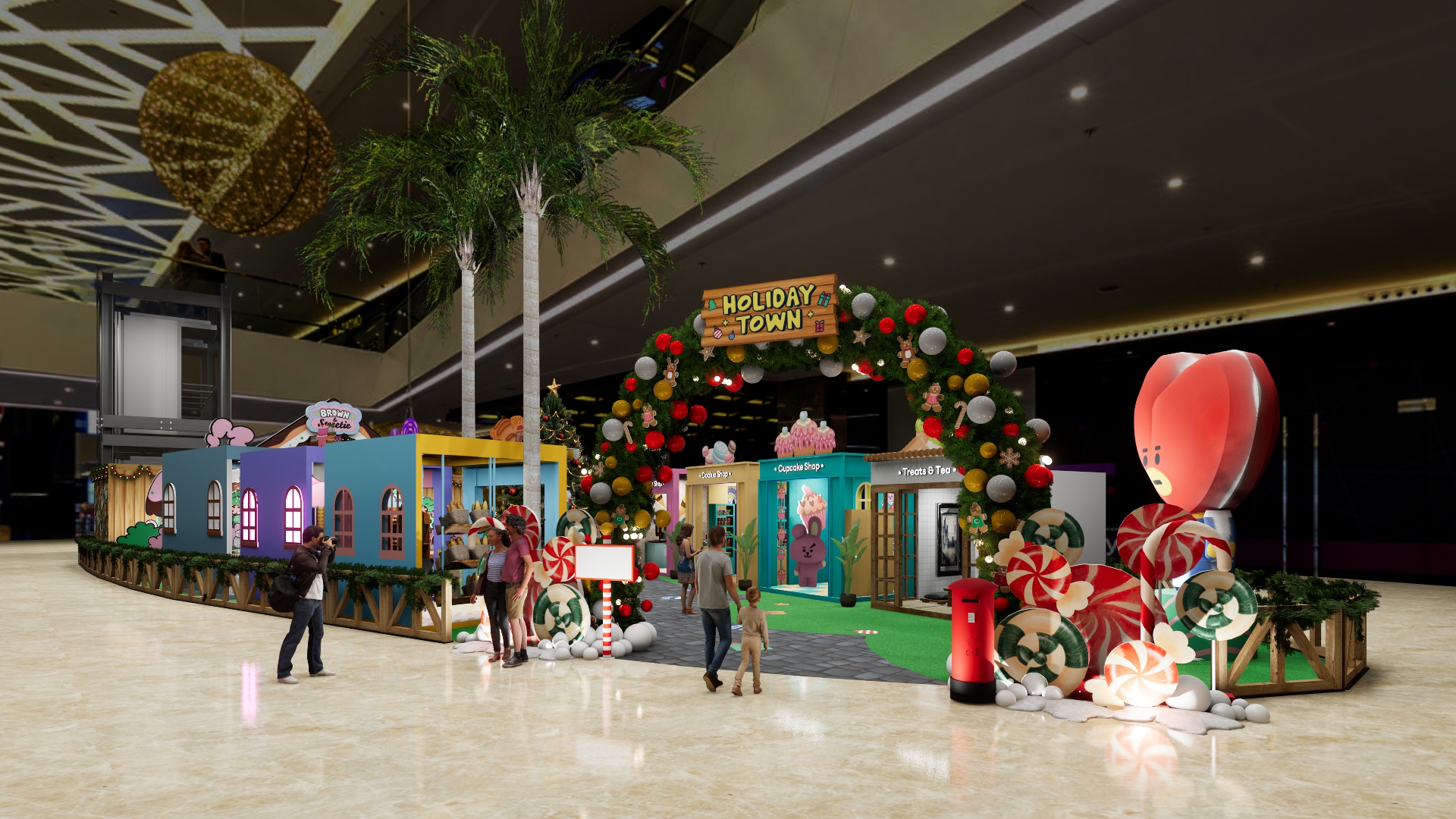 bt-21 mall atrium event planning - achmad