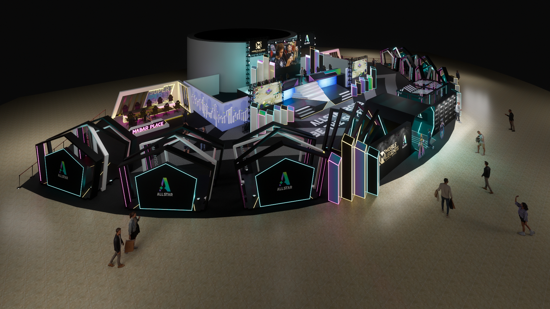 e sport event planning layout - achmad