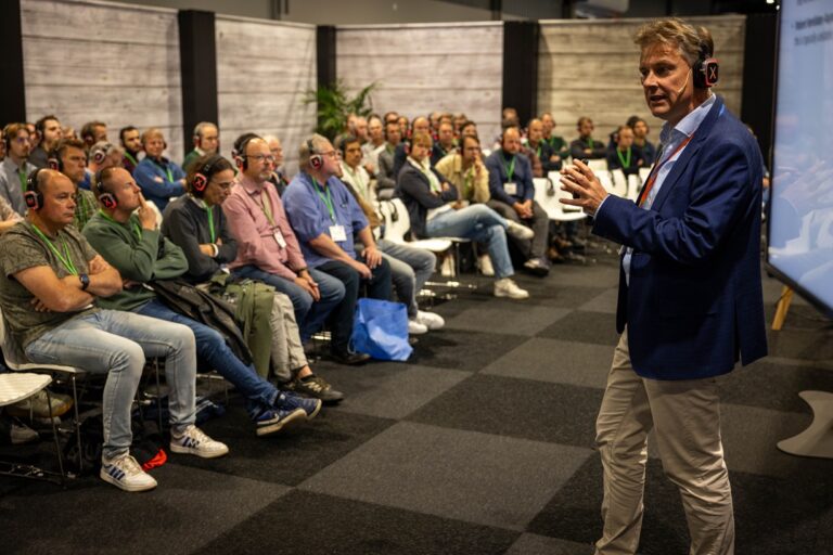 Drie dagen volop techniek op de beursvloer! - Remco