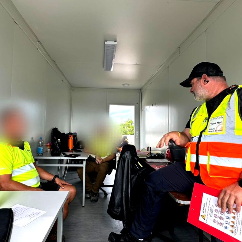 Sicherheits- und Gesundheitsschutzkoordination - Frank